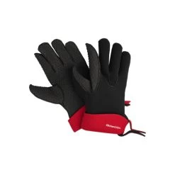 Kitchen Grips 5-Finger Glove Small Cherry + Black 2PC Set (100201-11)
