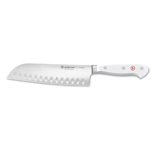 Wusthof Classic White 7" Santoku Hollow Ground (1040231317) 3 Wusthof Classic White 7" Santoku Hollow Ground (1040231317)