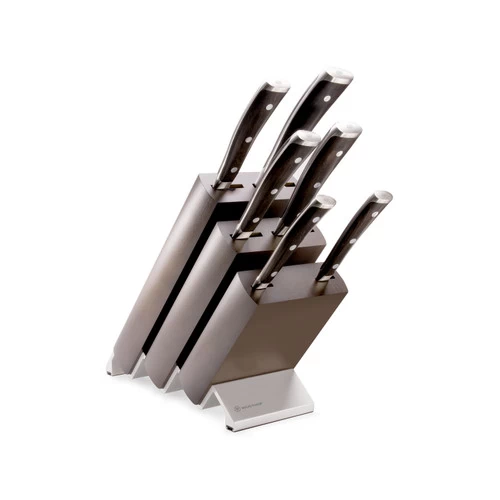 Wusthof Ikon Knife Block Set Brown Ash 7Pc (1090570601) 3 Wusthof Ikon Knife Block Set Brown Ash 7Pc (1090570601)