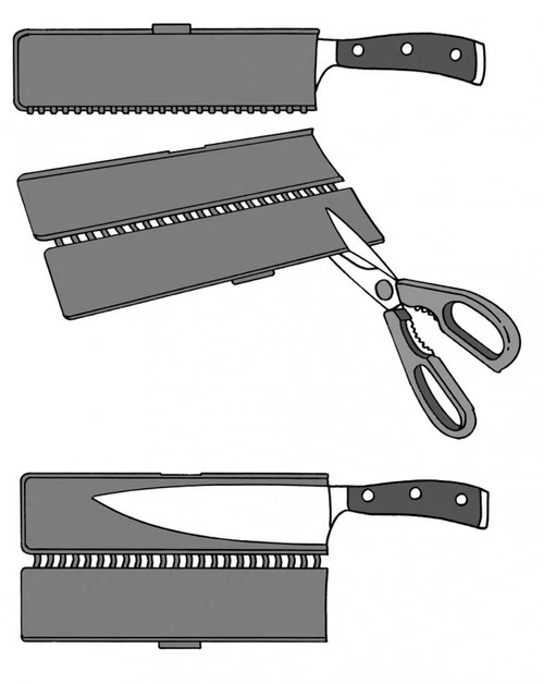 Wusthof Magnetic Blade Guard - Medium (9921-2;2069640102) 4 Wusthof Magnetic Blade Guard - Medium (9921-2;2069640102) - Image 2