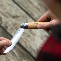 Opinel No.12 Stainless Steel Serrated Folding Knife (2441) 11 Opinel No.12 Stainless Steel Serrated Folding Knife (2441) -Global Store 2441 Opinel No 12 Stainless Steel Serrated OP21024 5 27530.1635363811