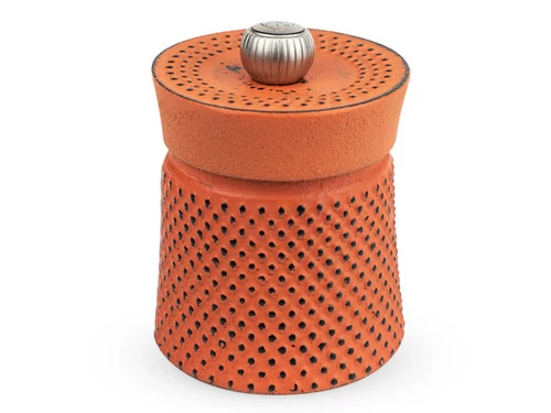 Peugeot Bali Fonte Cast Iron Pepper Mill 3" - Orange (35426) 3 Peugeot Bali Fonte Cast Iron Pepper Mill 3" - Orange (35426)
