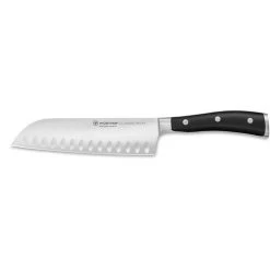 Wusthof Classic Ikon 7" Santoku Knife Hollow Ground (4176;1040331317)