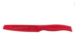 Kussi 3" Paring Knife With Sheath - Red (8000RD) -Global Store 8000RD Paring 3in Red 1 04351.1526661796