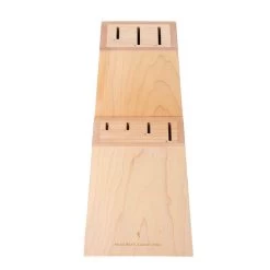 Michel Bras Maple Knife Block 7 Slot (BK0015) -Global Store BK0015 Michel Bras Maple Block 7Slot 2 00495.1616178901