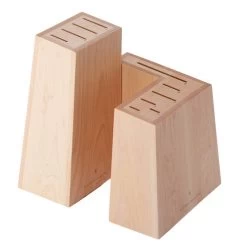 Michel Bras Maple Knife Block 10 Slot (BK0020) -Global Store BK0020 Michel Bras Maple Block 10Slot 3 13935.1616180165