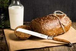 Laguiole Style De Vie Luxury 8" Bread Knife Olive Wood (BroodOlijfLag) -Global Store BroodOlijfLag Laguoile Luxury Bread Knife Olive Wood VL21007 3 73150.1631916253