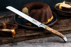 Laguiole Style De Vie Luxury 8" Bread Knife Olive Wood (BroodOlijfLag) -Global Store BroodOlijfLag Laguoile Luxury Bread Knife Olive Wood VL21007 5 60325.1631916260