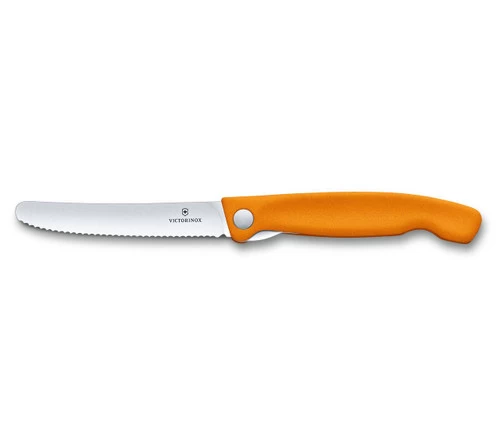 Victorinox Swiss Classic Folding Utility Knife Orange (6.7836.F9B) 4 Victorinox Swiss Classic Folding Utility Knife Orange (6.7836.F9B) - Image 2