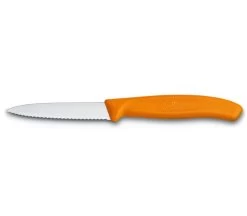 Victorinox Swiss Classic Paring Knife 3.25" Serrated Orange (6.7636.L119)