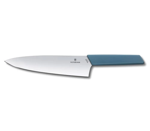 Victorinox Swiss Modern Chef Knife 8" Cornflower-Blue (6.9016.202B) 3 Victorinox Swiss Modern Chef Knife 8" Cornflower-Blue (6.9016.202B)