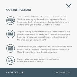 ChopValue Cheese & Charcuterie Set (PS10020101) -Global Store ChopValue Care Instructions 12224.1616799438