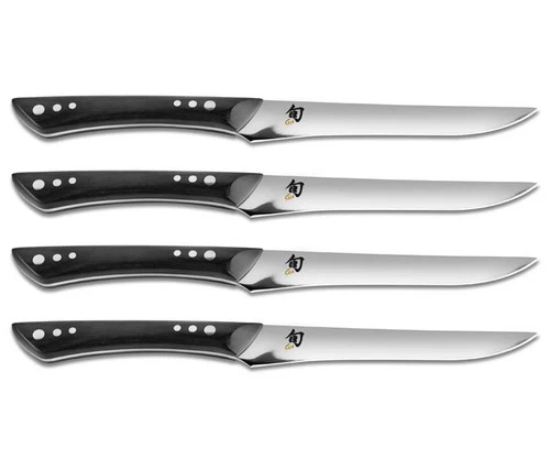 Shun Shima 4-Piece Steak Knife Set (DMS0430) 3 Shun Shima 4-Piece Steak Knife Set (DMS0430)
