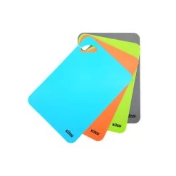 Kussi Flex & Grip Cutting Boards 4pc Set Small (FX4PC-3021) -Global Store FX 4PC 3021 Kussi Flex Grip 4Pc Small 127426 2 06826.1625530014