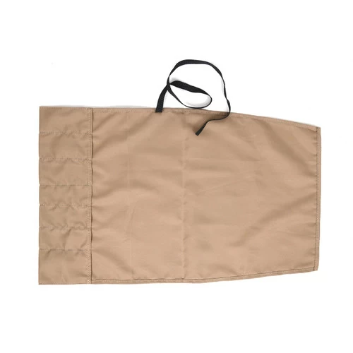 Knife Roll Company Chef's Twill Knife Roll 7 Slot Ivory (KR-70-A) 6 Knife Roll Company Chef's Twill Knife Roll 7 Slot Ivory (KR-70-A) - Image 4