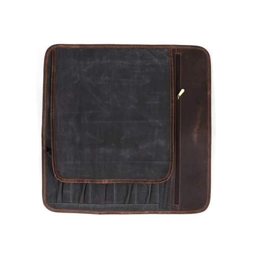 Knife Roll Company Iris Roll Grey 5 Slot (KR-IR-GR01;KR-64-Mini5SlotGrey) 7 Knife Roll Company Iris Roll Grey 5 Slot (KR-IR-GR01;KR-64-Mini5SlotGrey) - Image 5