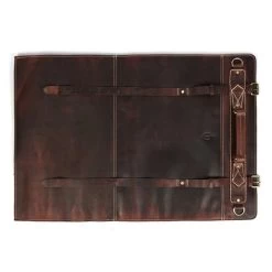 Knife Roll Company Torino Ranch Dark Brown 10 Slot (KR-TR-DB01; KR-53-Hardwax) -Global Store KR TR DB01 Knife Roll Company Torino Ranch 10 Slot Dark Brown KR21002 10 26764.1621620993