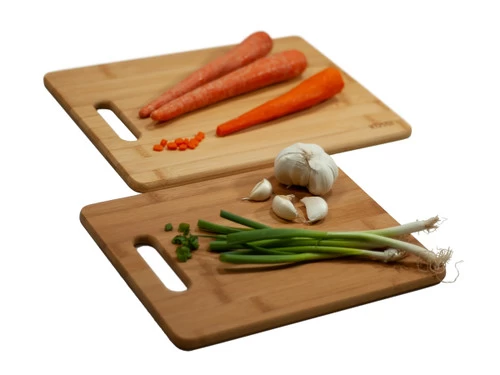 Kussi Bamboo Cutting Board 2pc Set (KUSBB2P-1) 4 Kussi Bamboo Cutting Board 2pc Set (KUSBB2P-1) - Image 2