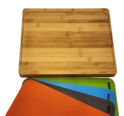 Kussi Duo Bamboo Fleximat Board Set (KUSBFLX-4) -Global Store KUSBFLX 4 Kussi Duo Bamboo Fleximat Board Set 889243 7 81771.1670374014