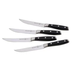 Messermeister Avanta Steak Knife Set 4Pc (L7684-5/4S) -Global Store L7684 54S Messermeister Avanta Fine Edge Steak Set 4Pc 115470 2 69329.1622145764
