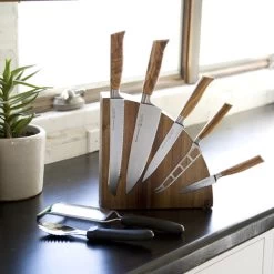Messermeister Magnet Knife Block Acacia (MKB-10/AC) -Global Store MKB 10AC Messermeister Magetic Knife Block Acacia 115482 2 87101.1622152100