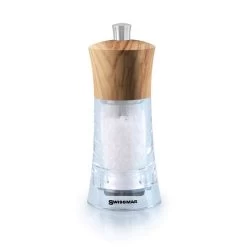 Swissmar Torre Salt And Pepper Mill Set Acrylic With Olive Wood 6" (SM-1502OL) 8 Swissmar Torre Salt And Pepper Mill Set Acrylic With Olive Wood 6" (SM-1502OL) -Global Store SMS1502OL Swissmar Torre Set Acrylic Olive Wood 2 56301.1614297217