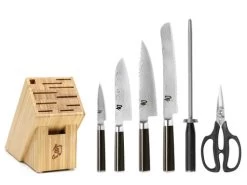 Shun Classic 7pc Knife Block Set - HOK Exclusive (DMS0700) -Global Store Shun Classic 7pc Set Exclusive DMS0700 Array 95338.1550260291