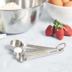 Zyliss Stainless Steel Measuring Spoons (ZE970055) -Global Store ZE970055 Zyliss Stainless Steel Measuring Spoons SM200046 5 60692.1662594572